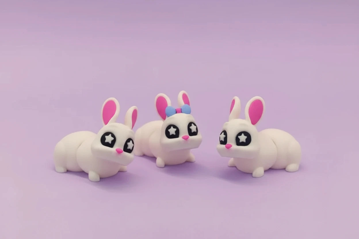 Hase mit Sternenaugen Flexi