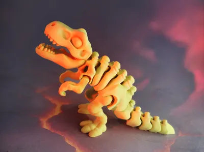 Skelett-T-Rex Flexi – Bewegliche 3D-Dinosaurier-Figur