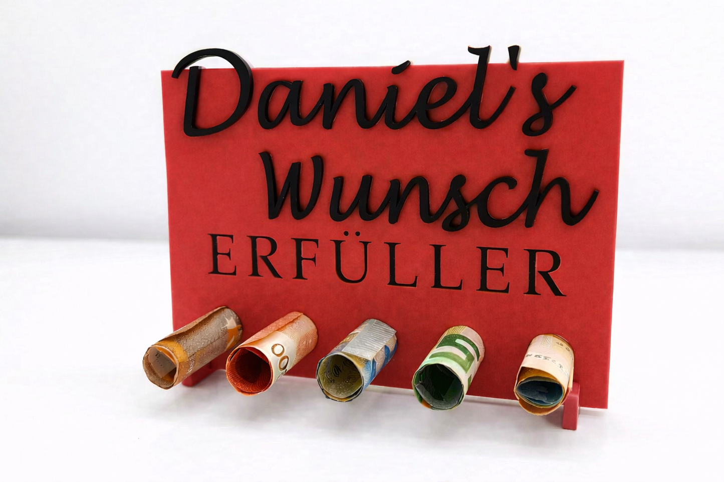 Wunscherfüller Geld personalisierbar - 3D Druck - aus Österreich
