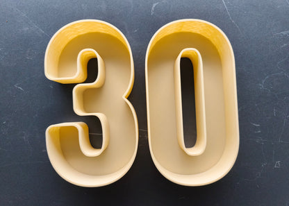 Zahlen Aufsteller / Deko / Geschenk - 3D Druck - aus Österreich