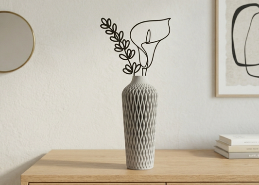 Deko Blumen Aufsteller / Deko / Geschenk - 3D Druck - aus Österreich