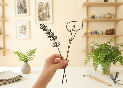 Deko Blumen Aufsteller / Deko / Geschenk - 3D Druck - aus Österreich