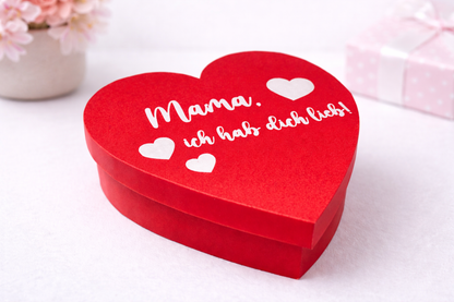 Herzbox Mama – Sag „Ich liebe dich“ mit Stil (Geschenkbox)