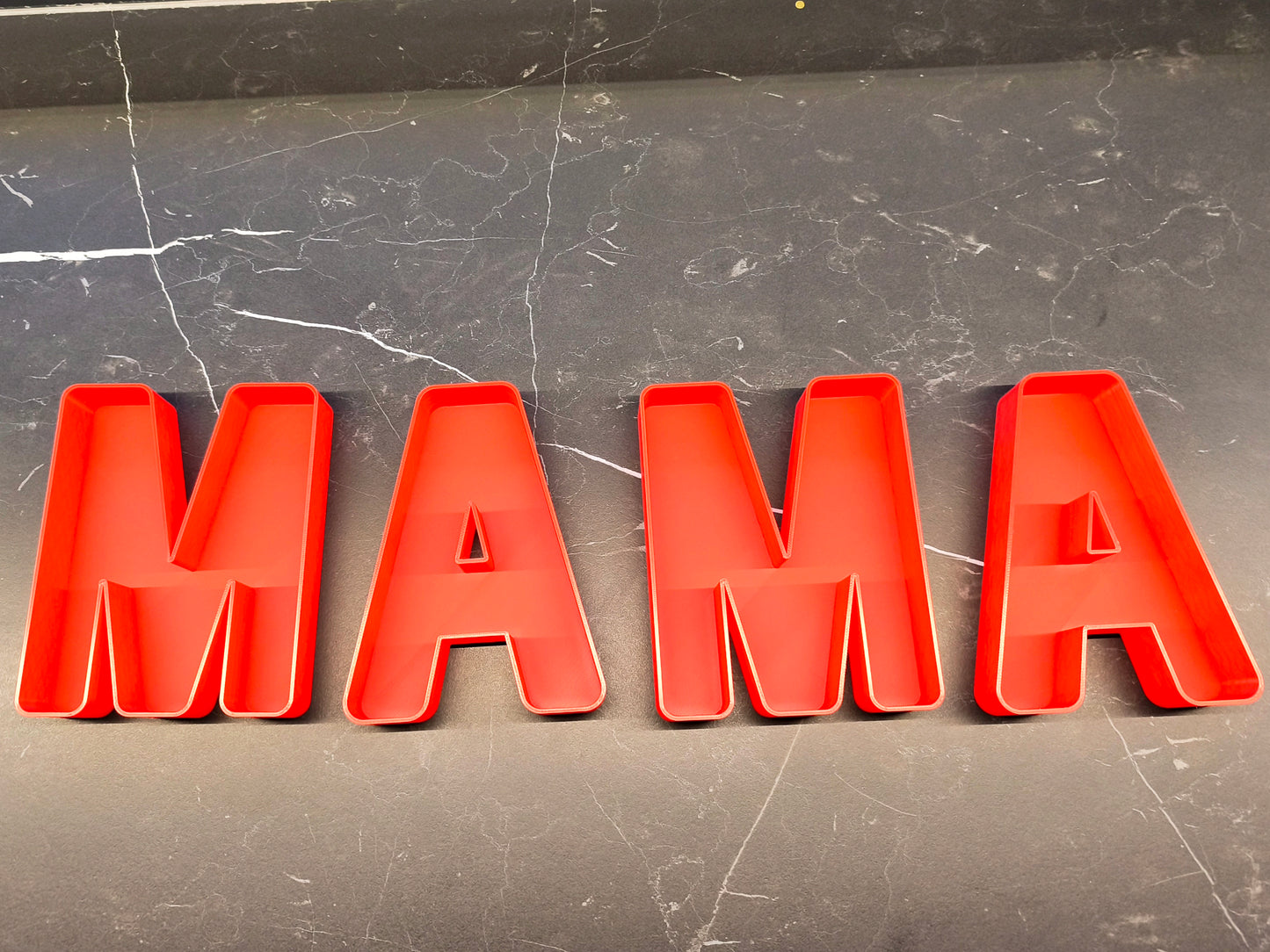 Set MAMA Buchstaben Aufsteller / Deko / Geschenk - 3D Druck - aus Österreich