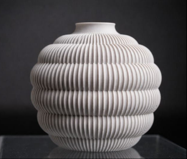 Vase „Perpetua“ – Moderne Designvase mit zeitloser Eleganz / Deko / Geschenk - 3D Druck - aus Österreich