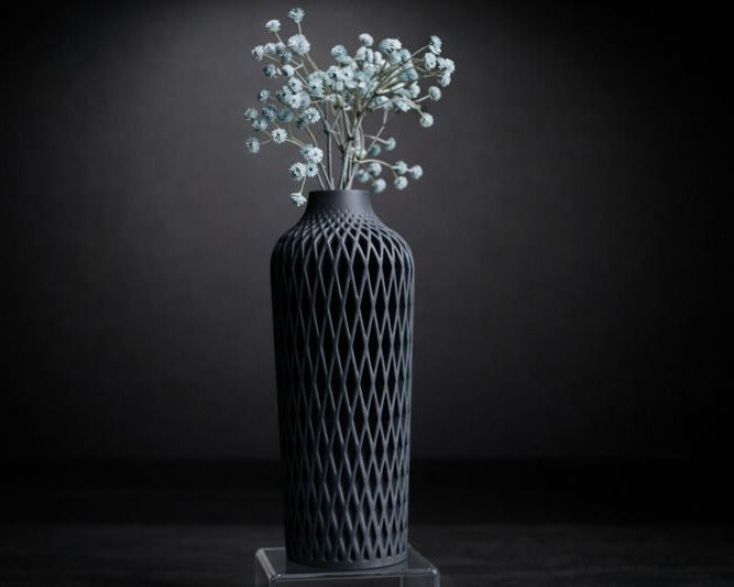 Vase „Aria“ – Moderne Designvase mit eleganter Leichtigkeit / Deko / Geschenk - 3D Druck - aus Österreich