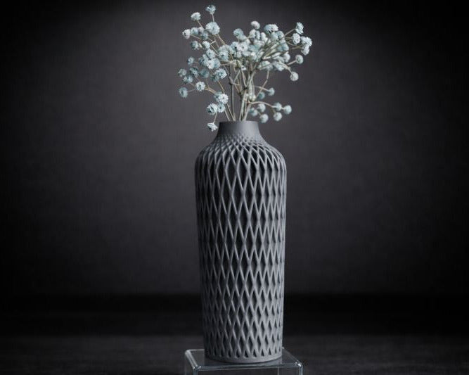 Vase „Aria“ – Moderne Designvase mit eleganter Leichtigkeit / Deko / Geschenk - 3D Druck - aus Österreich