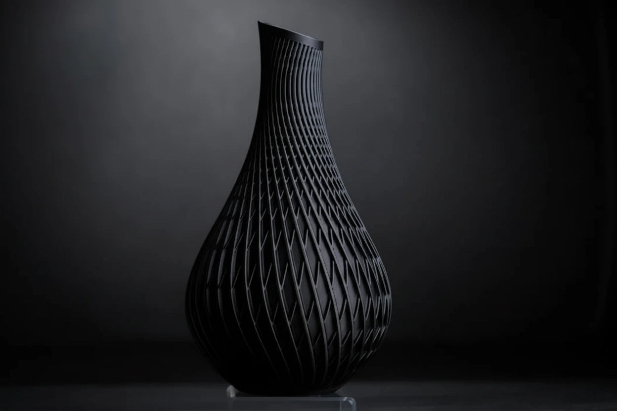 Vase „Riva“ – Moderne Designvase mit zeitloser Leichtigkeit  / Deko / Geschenk - 3D Druck - aus Österreich