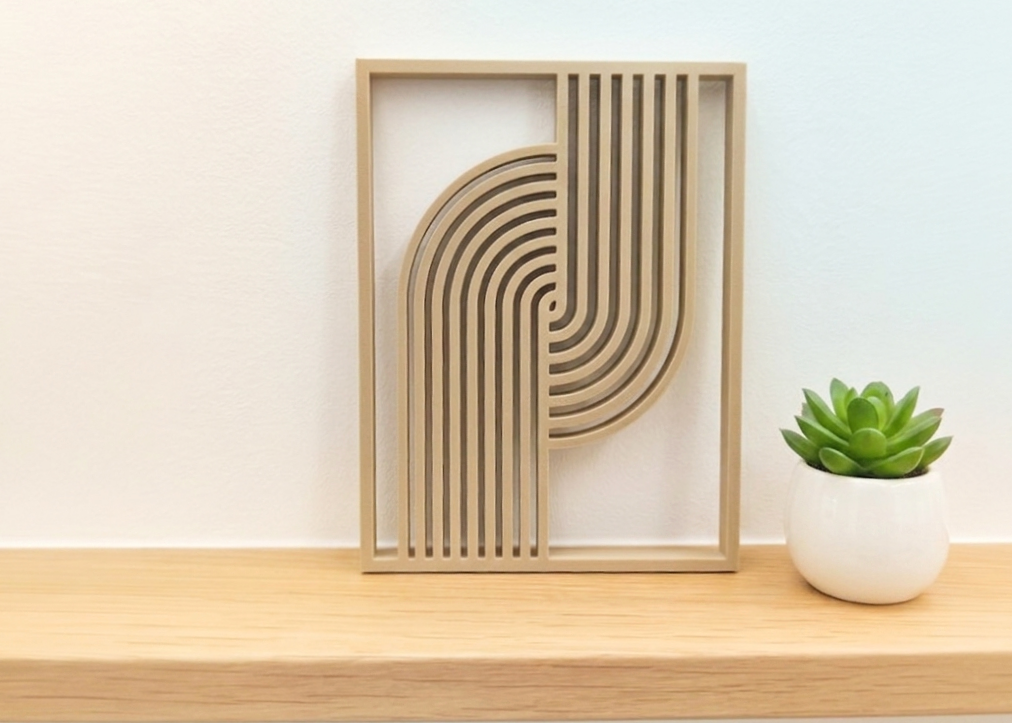 Dekobild Regenbogen - Stehbild Aufsteller / Deko / Geschenk - 3D Druck - aus Österreich