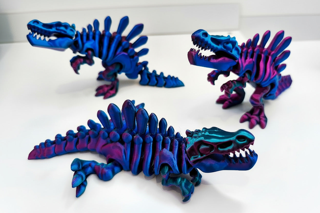 Skelett Dino Flexi - Beweglicher 3D-Dinosaurier-Figur