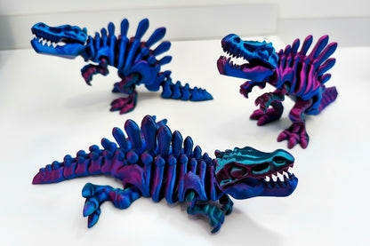 Skelett Dino Flexi - Beweglicher 3D-Dinosaurier-Figur