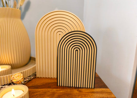 Regenbogen Deko - modern - Aufsteller / Deko / Geschenk - 3D Druck - aus Österreich