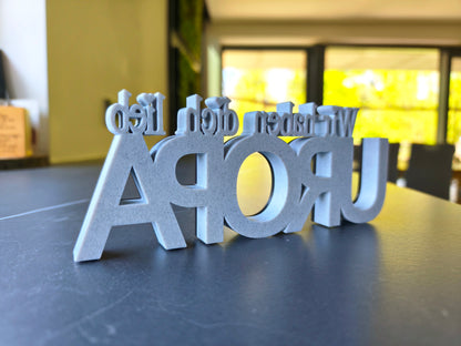 Uropa, Uroma Aufsteller / Deko / Geschenk - 3D Druck - aus Österreich